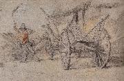 Peasant thresh vale beside the board Peter Paul Rubens